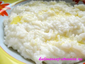 рецепт рисовой каши на молоке